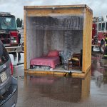 Sprinkler activation demonstration 2